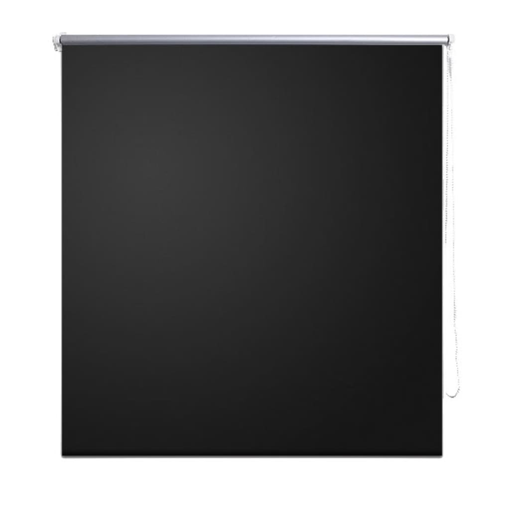 Roleta okienna zaciemniająca czarna 160 x 230 cm