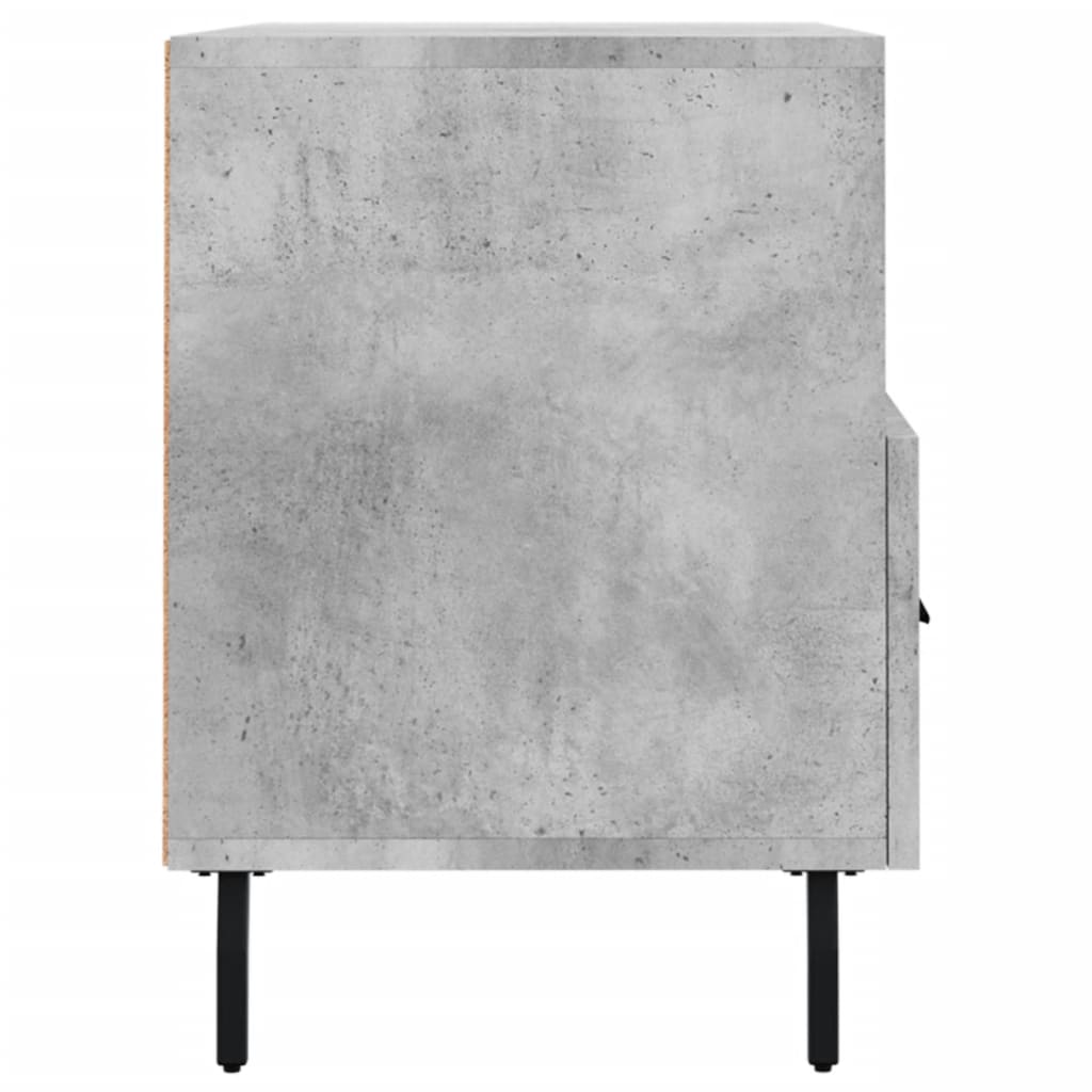vidaXL Szafka pod TV, szarość betonu, 80x36x50 cm