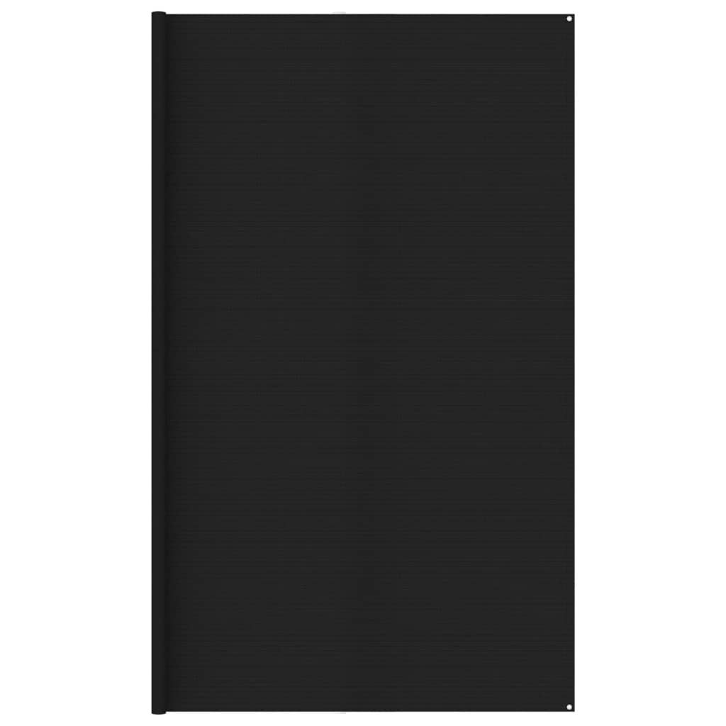 vidaXL Wykładzina do namiotu, 400 x 500 cm, czarna
