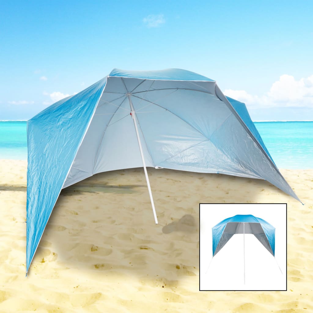 HI Parasol plażowy ze ściankami, UV50+, 240 x 233 cm