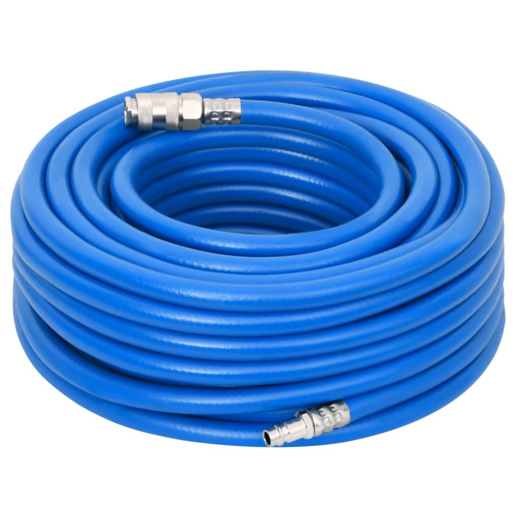 vidaXL Wąż pneumatyczny, niebieski, 0,7", 100 m, PVC