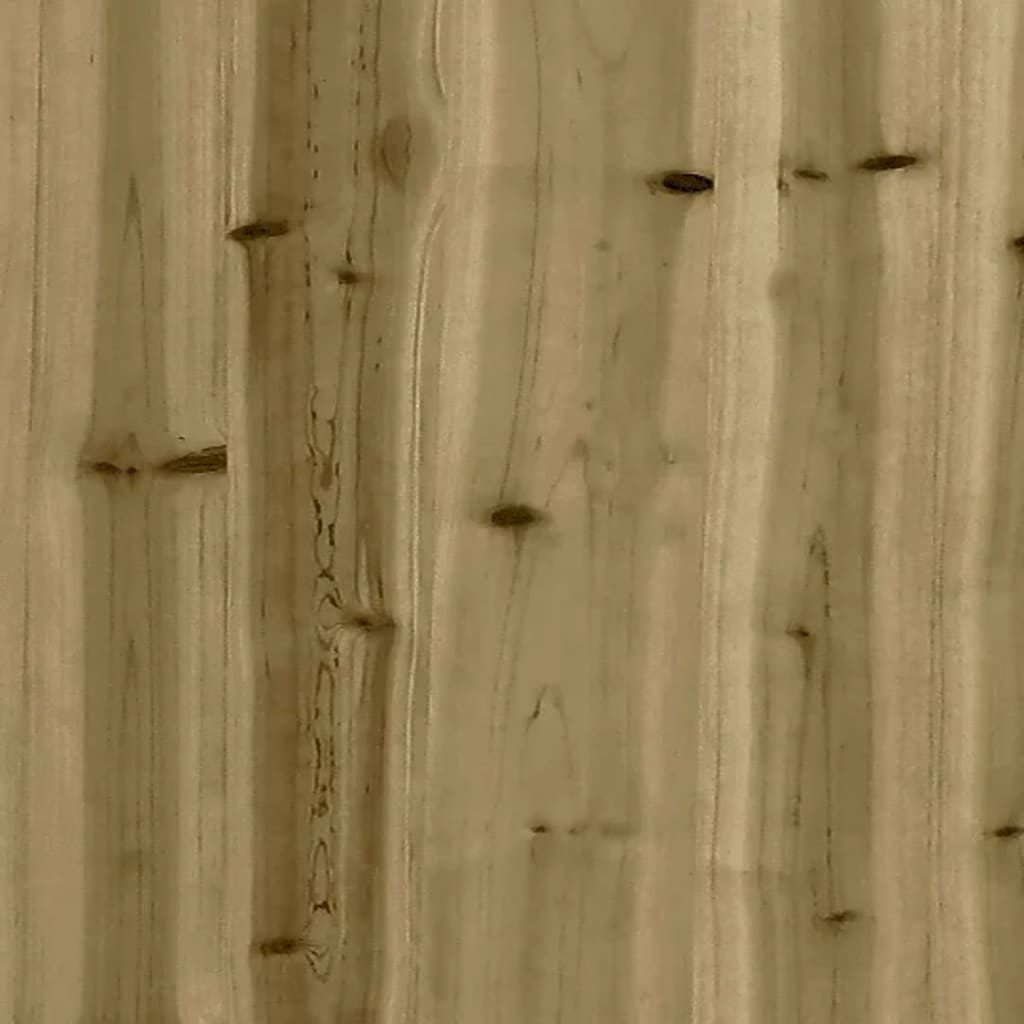 vidaXL Siedzisko środkowe, 120x80 cm, impregnowane drewno sosnowe