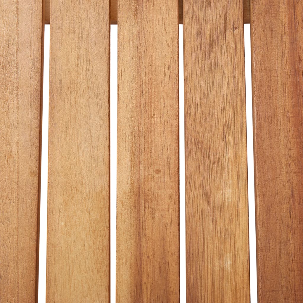 vidaXL Stół ogrodowy, 110x67x74 cm, lite drewno akacjowe