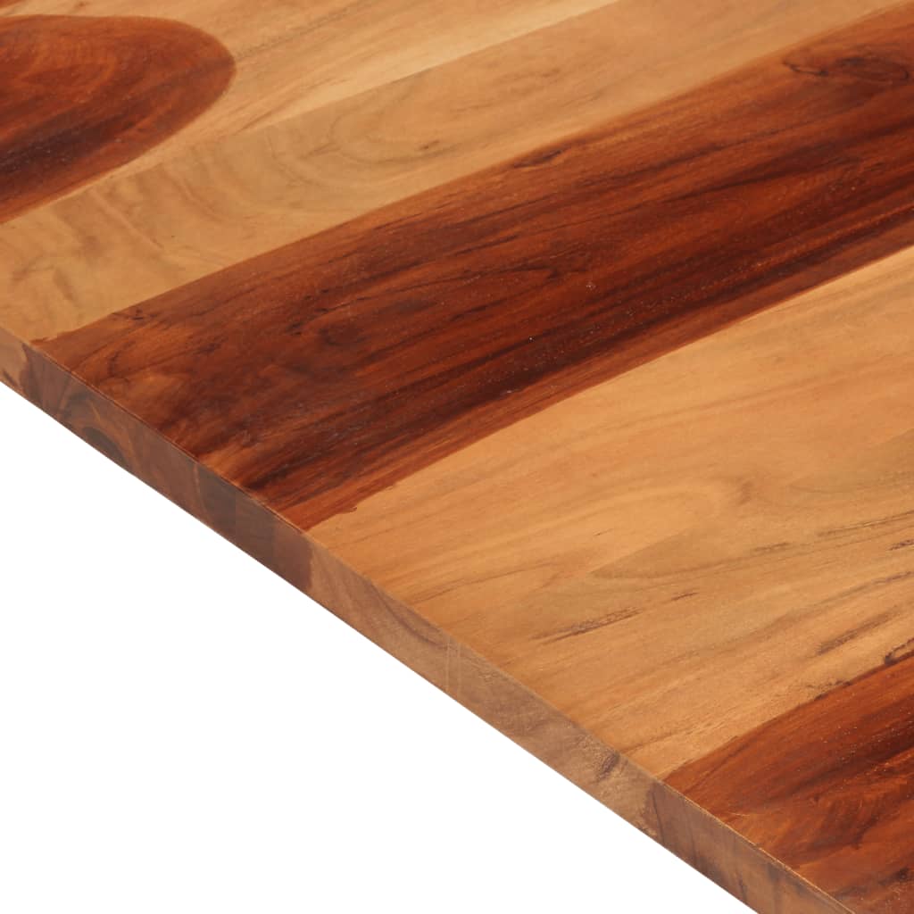 vidaXL Blat stołu, lite drewno akacjowe, 25-27 mm, 70x80 cm