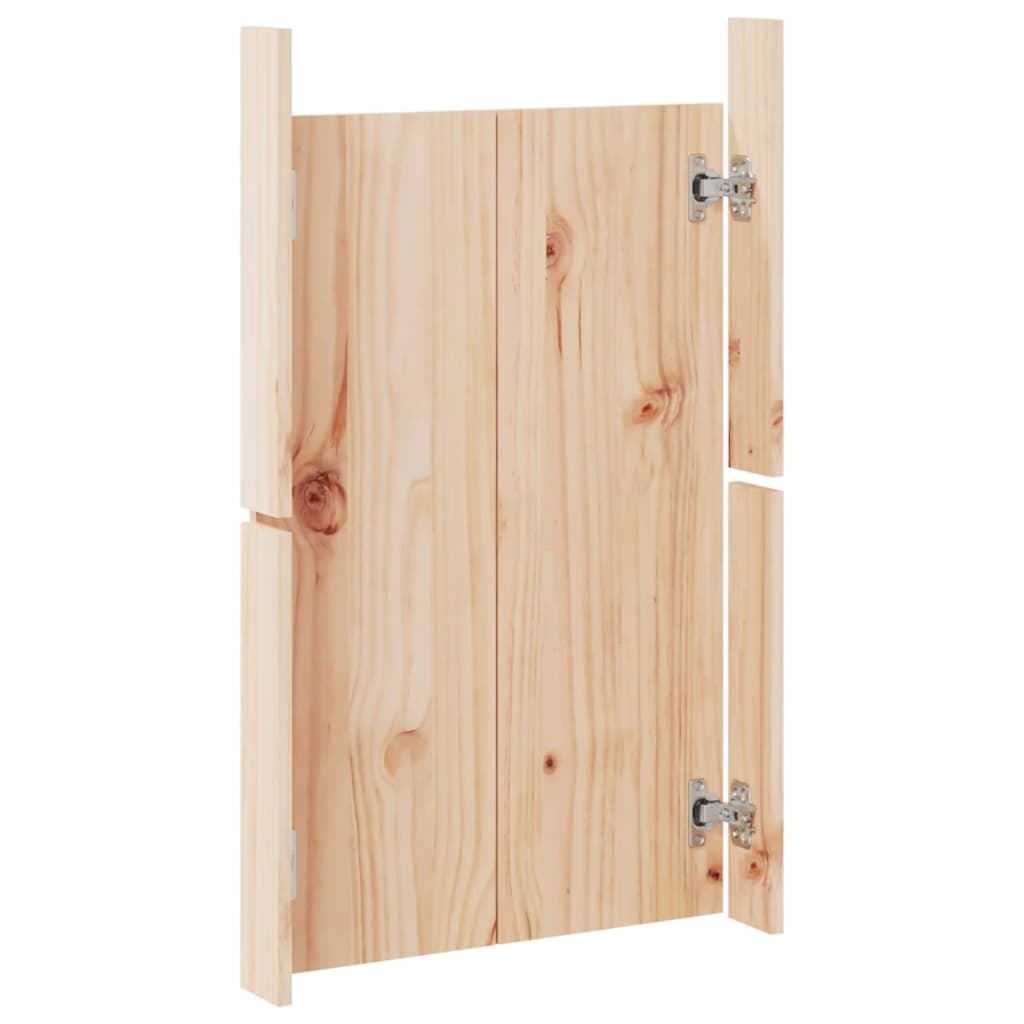 vidaXL Drzwi szafki kuchennej na zewnątrz, 50x9x82 cm, drewno sosnowe