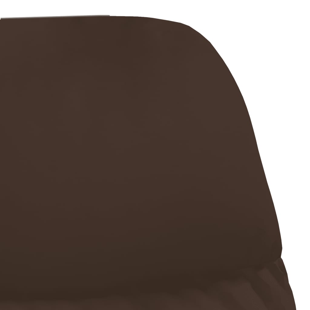 vidaXL Fotel wypoczynkowy, brązowy, sztuczna skóra