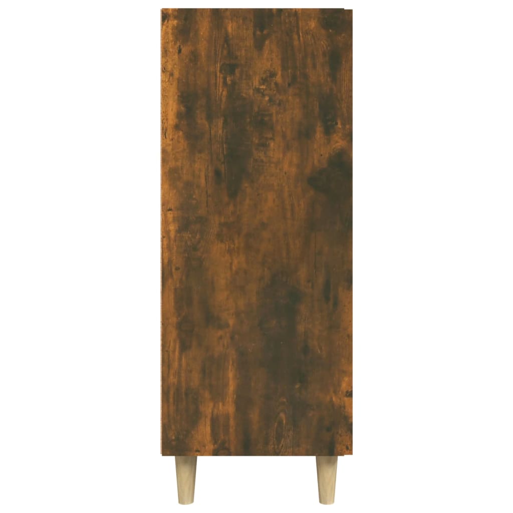 vidaXL Szafka, przydymiony dąb, 69,5x34x90 cm, materiał drewnopochodny