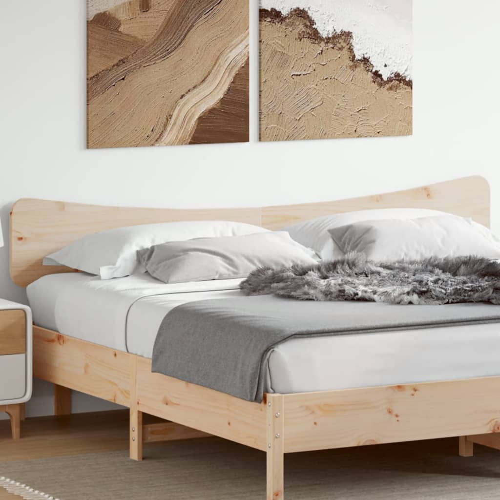 vidaXL Wezgłowie do łóżka, 200 cm, lite drewno sosnowe