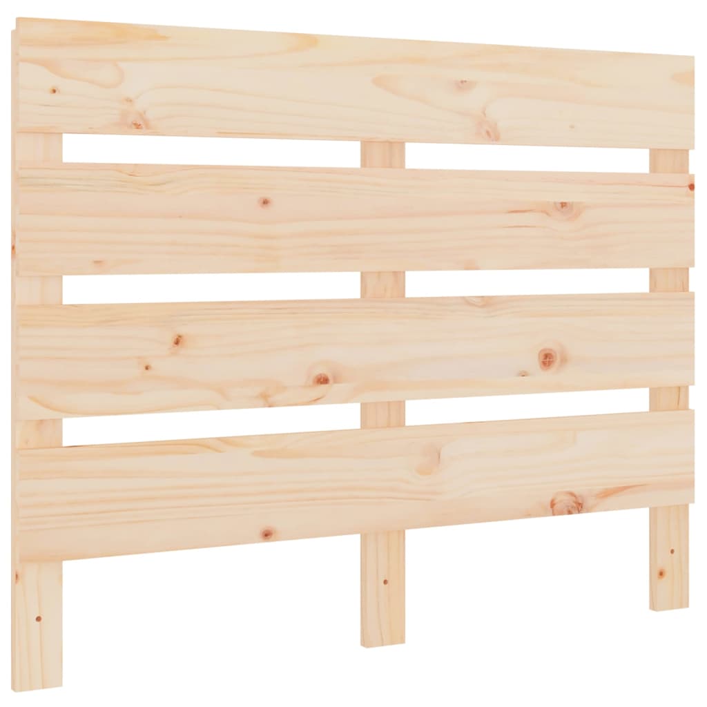 vidaXL Wezgłowie łóżka, 75x3x80 cm, lite drewno sosnowe