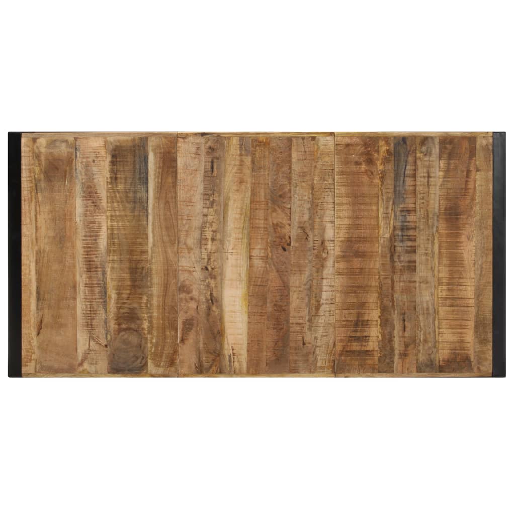 vidaXL Stolik kawowy, 180 x 90 x 40 cm, surowe drewno mango
