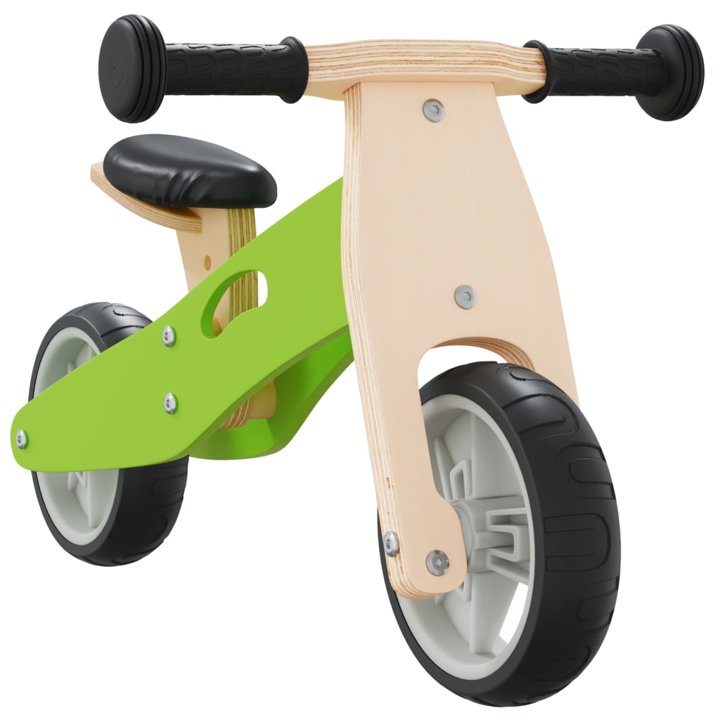 vidaXL Rowerek biegowy dla dzieci, 2-w-1, zielony