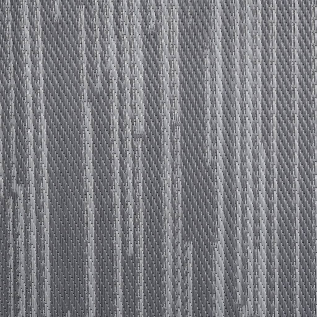 vidaXL Dywan zewnętrzny, antracytowy, 140 x 200 cm, PP