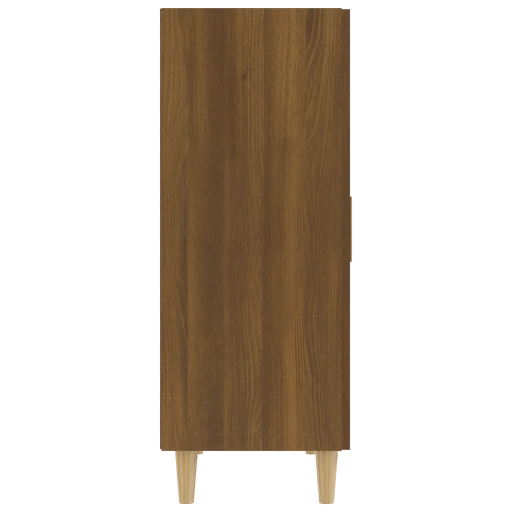 vidaXL Szafka, brązowy dąb, 70x34x90 cm, materiał drewnopochodny