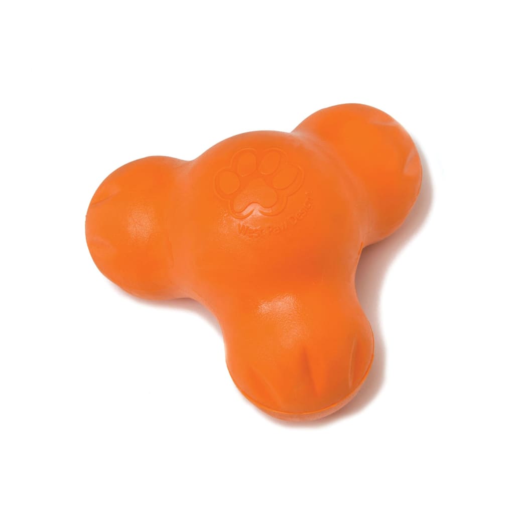 West Paw Zabawka dla psa Tux z Zogoflexu, pomarańczowa, rozmiar L