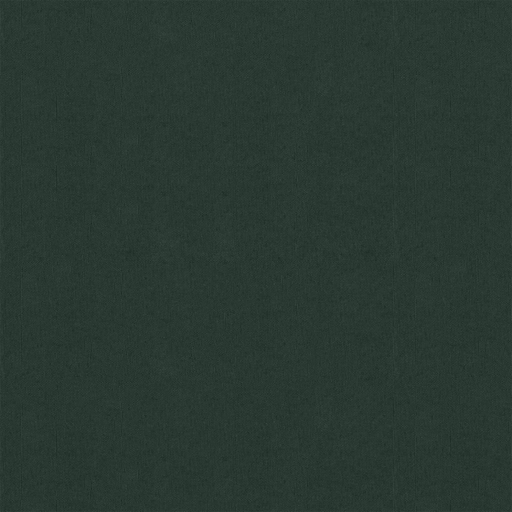 vidaXL Parawan balkonowy, ciemnozielony, 75x500 cm, tkanina Oxford