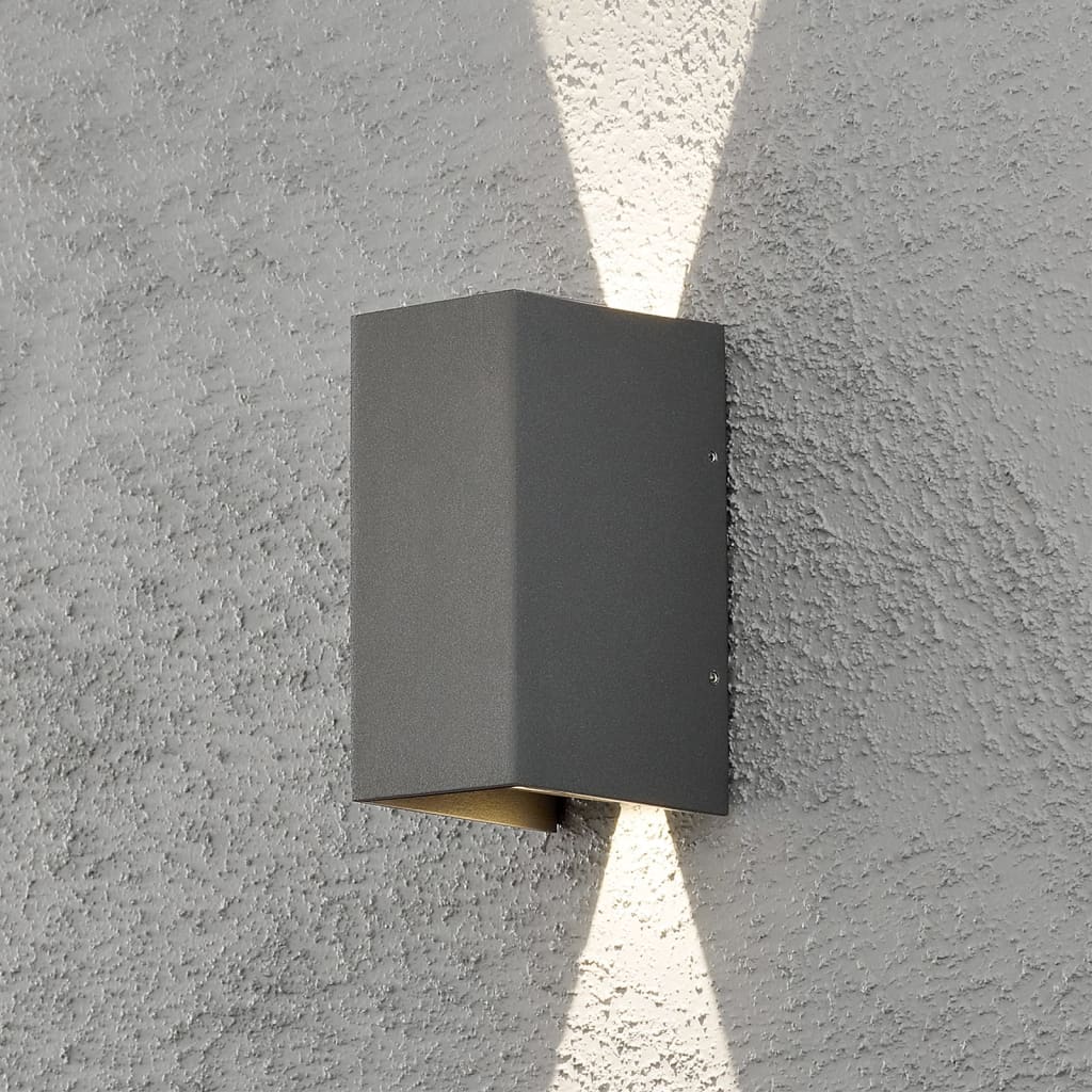 KONSTSMIDE Lampa ścienna LED Cremona, 2 x 3 W, 11x8x17 cm