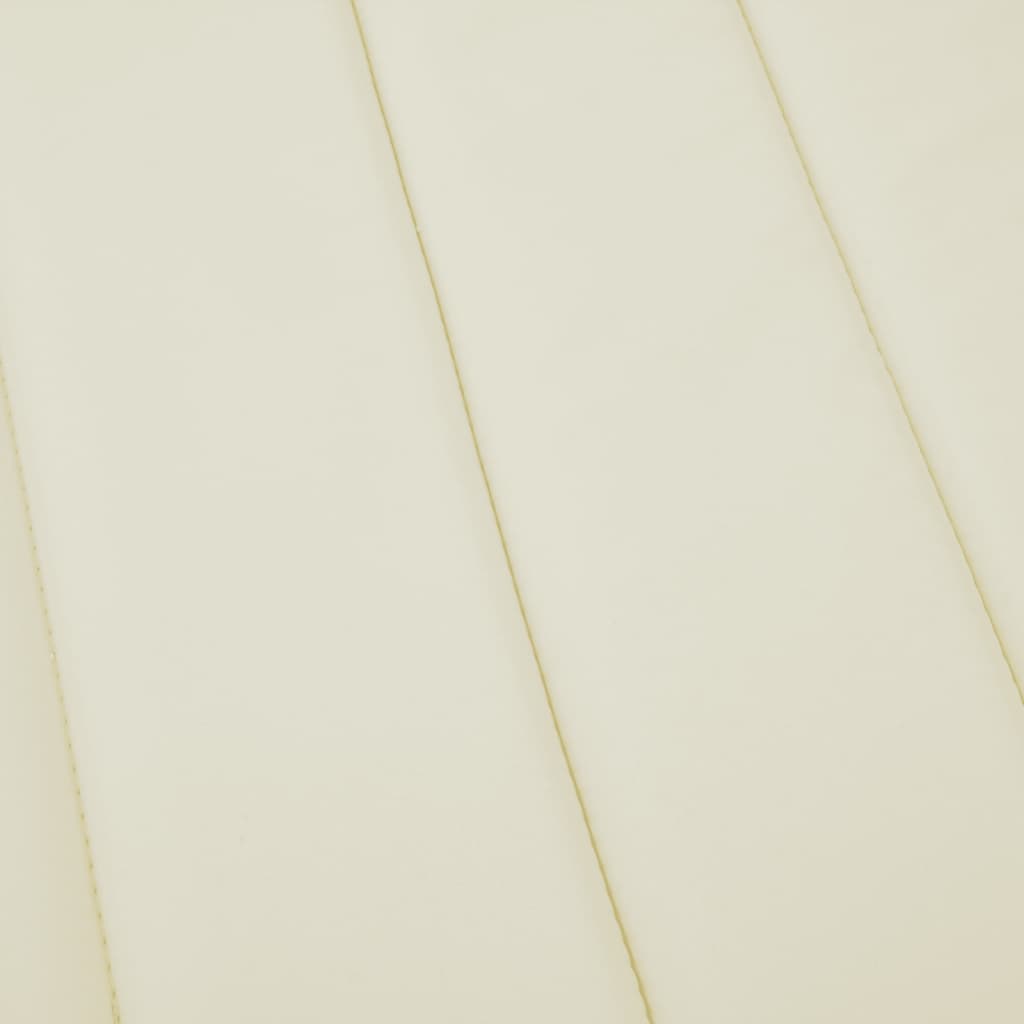vidaXL Poduszka na leżak, kremowa, 200x70x3 cm, tkanina Oxford
