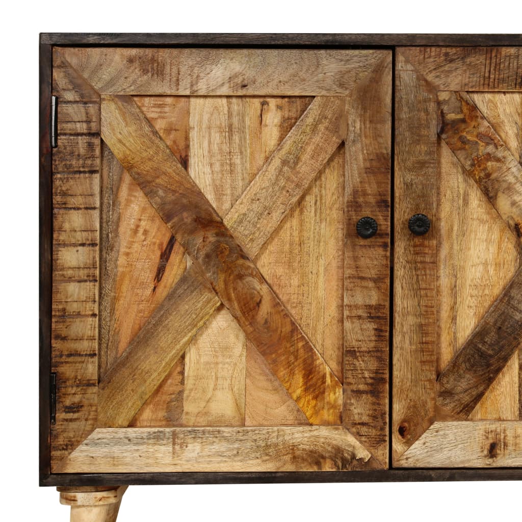 vidaXL Szafka z litego drewna mango, 140 x 35 x 75 cm