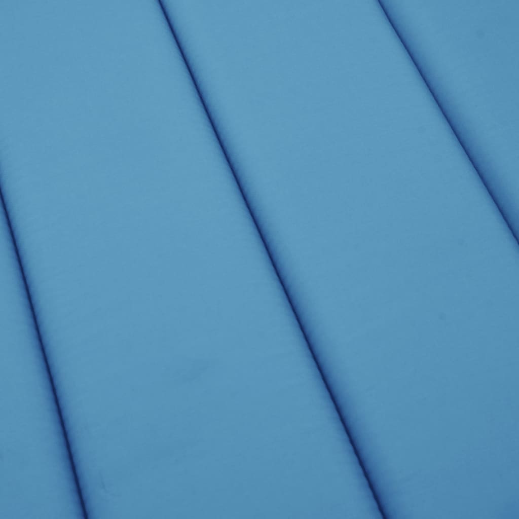 vidaXL Poduszka na leżak, niebieska, 186x58x3 cm, tkanina Oxford