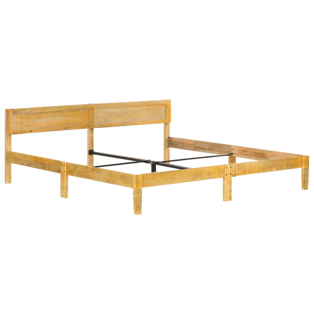 vidaXL Rama łóżka, lite drewno mango, 200 cm