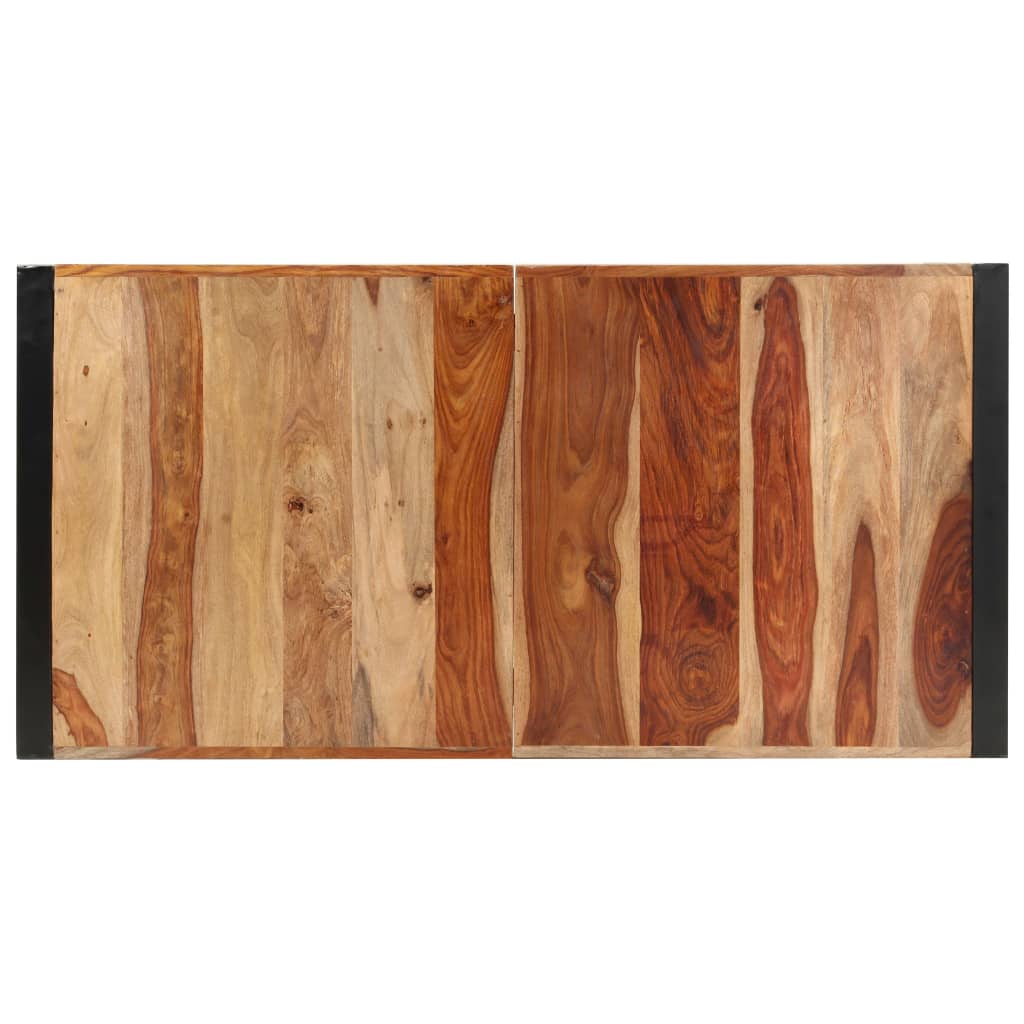 vidaXL Stolik barowy, 140x70x110 cm, lite drewno sheesham
