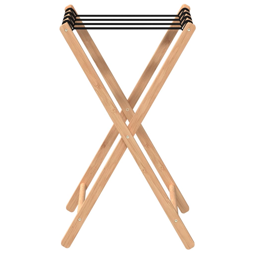 vidaXL Stojak na bagaż, 68,5x38x58 cm, bambusowy