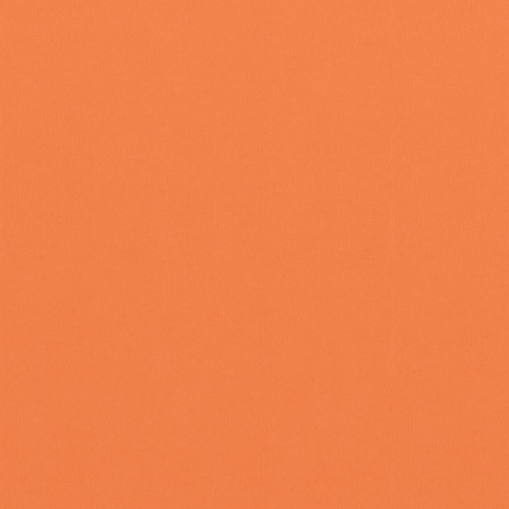 vidaXL Parawan balkonowy, pomarańczowy, 90x600 cm, tkanina Oxford
