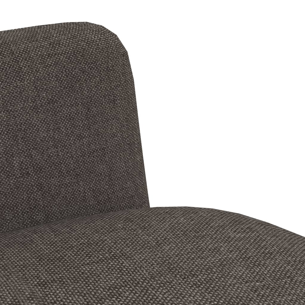 vidaXL Krzesła stołowe, 4 szt., kolor taupe, obite tkaniną