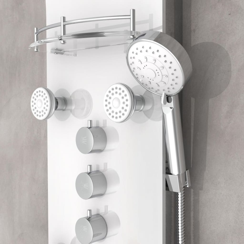 EISL Panel prysznicowy z mieszaczem KARIBIK, biały