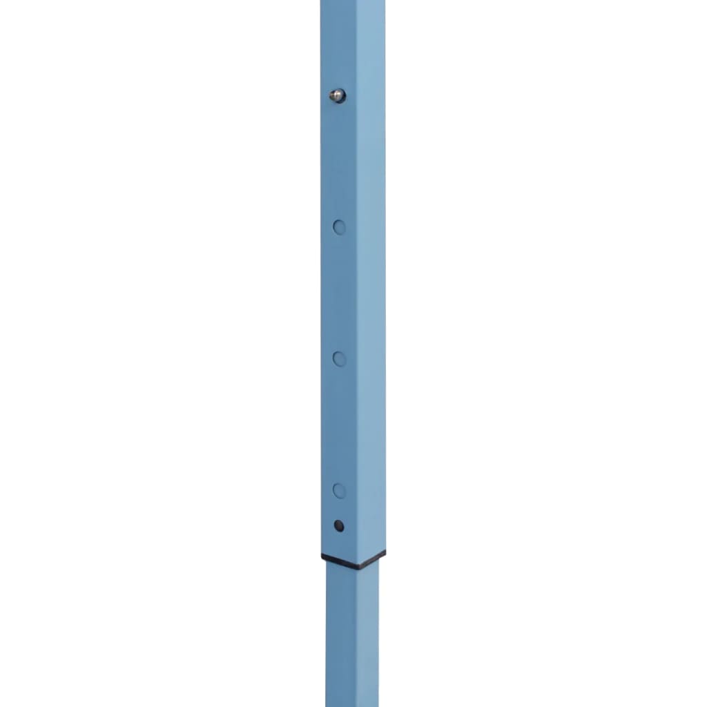 vidaXL Składana altana, 5x5 m, niebieska