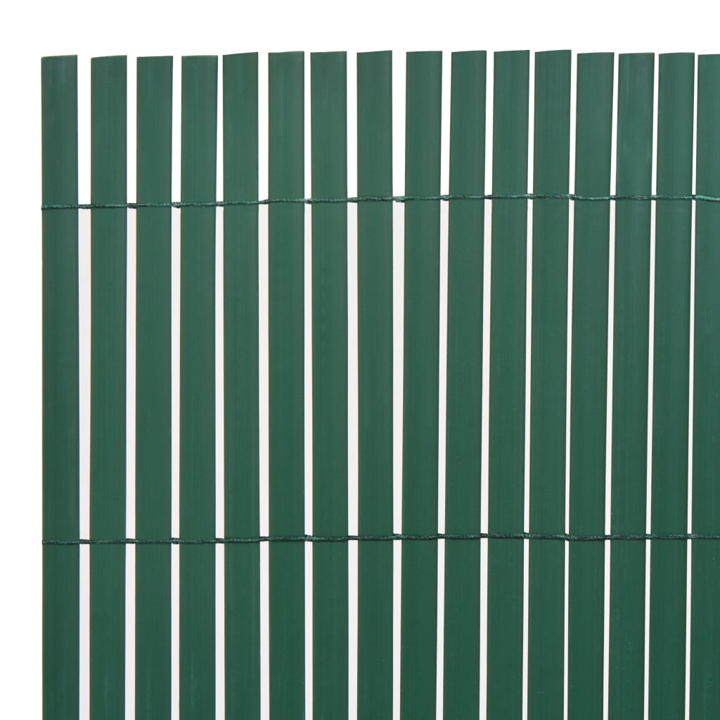 vidaXL Ogrodzenie dwustronne, 110 x 300 cm, zielone
