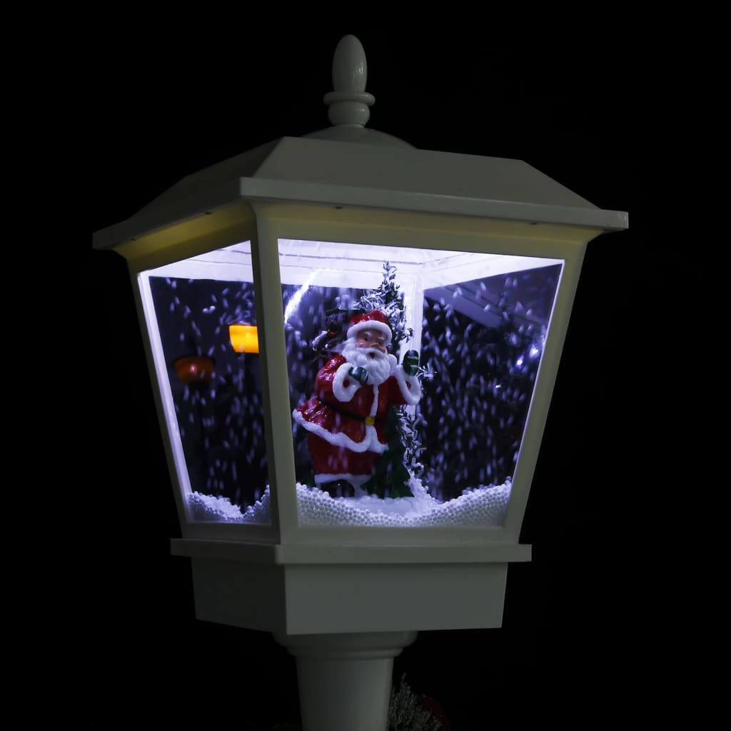 vidaXL Świąteczna latarnia z Mikołajem, 180 cm, LED
