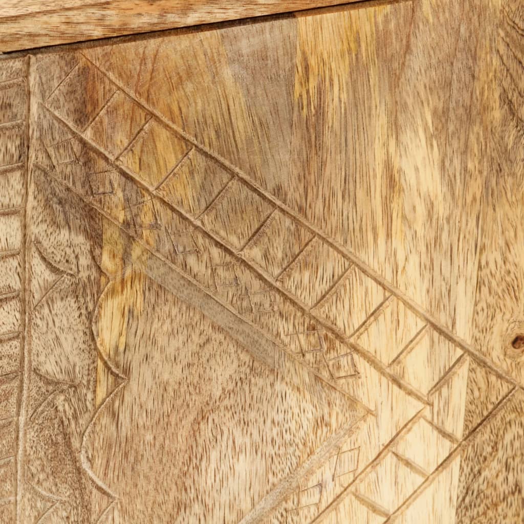 vidaXL Szafka z litego drewna mango, 110x30x60 cm