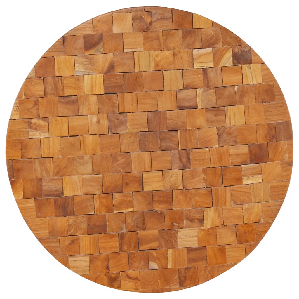 vidaXL Stolik kawowy, 60 x 60 x 35 cm, lite drewno tekowe