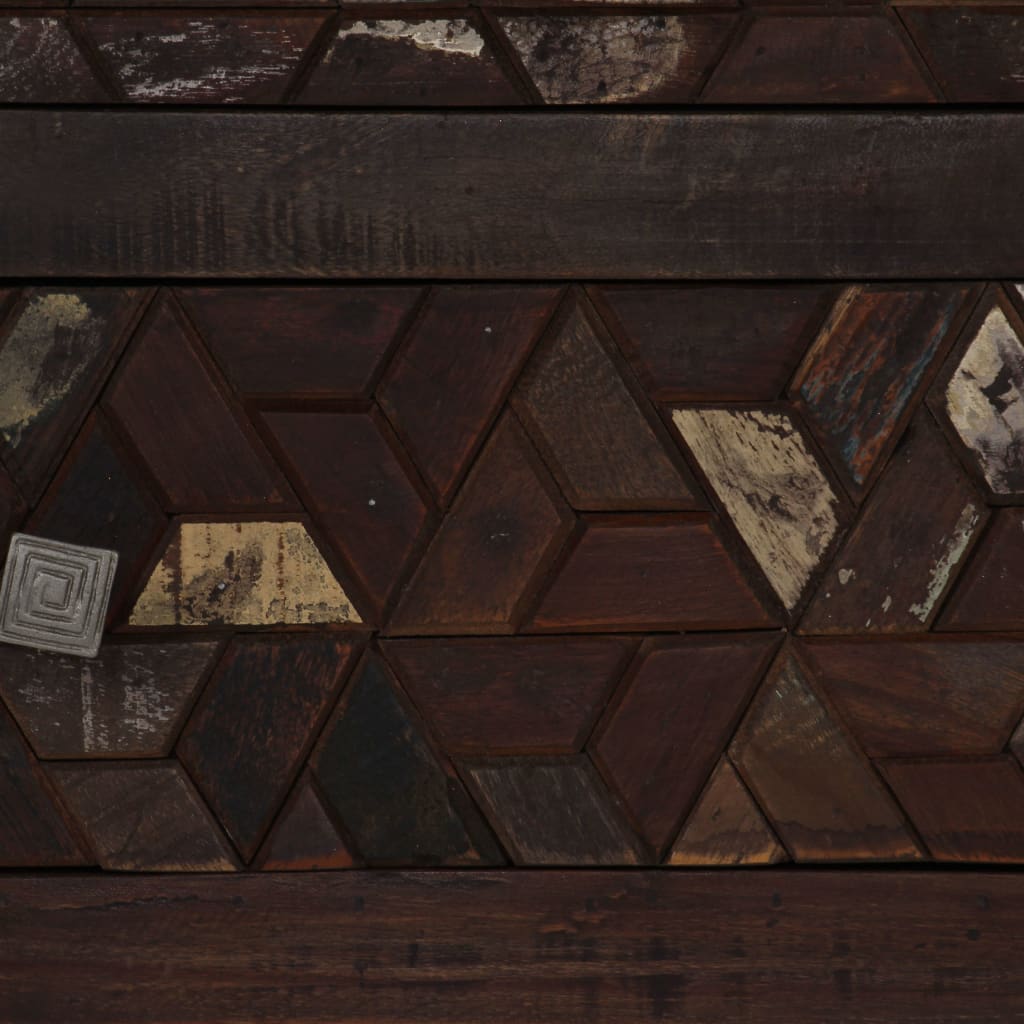 vidaXL Szafka nocna z odzyskanego drewna, 40 x 30 x 50 cm