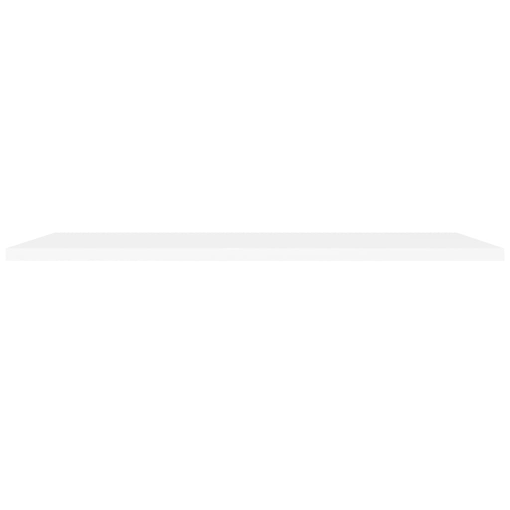 vidaXL Półka ścienna, biała, 120x23,5x3,8 cm, MDF
