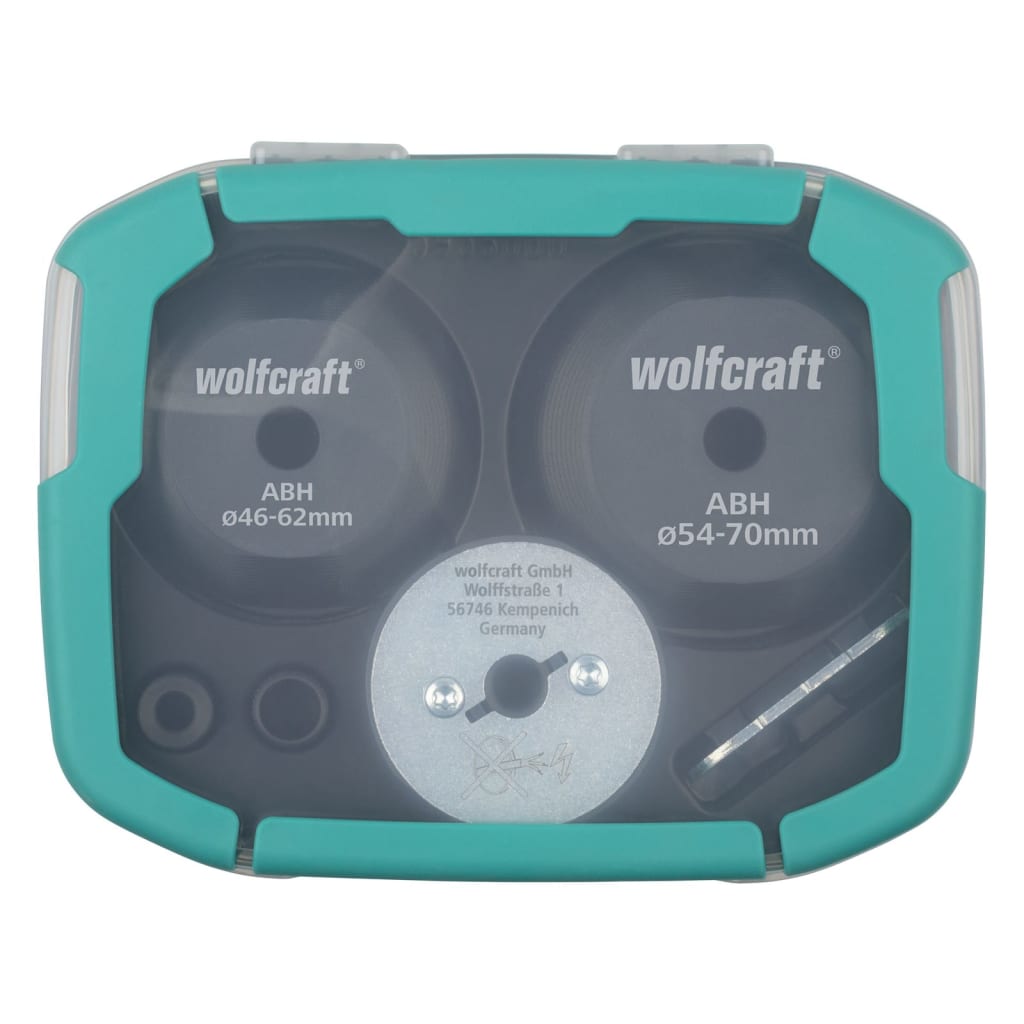 wolfcraft 3-cz. zestaw adapterów do powiększania otworów, do otwornic