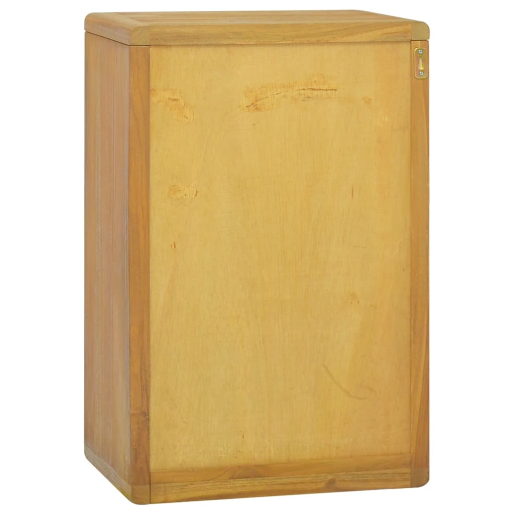 vidaXL Łazienkowa szafka ścienna, 45x30x70 cm, lite drewno tekowe