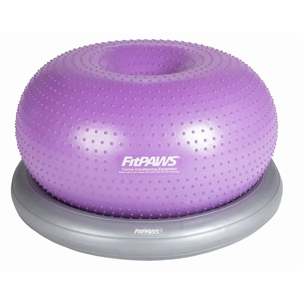 FitPAWS Piłka do balansowania dla zwierząt TRAX Donut 55 cm, fioletowa