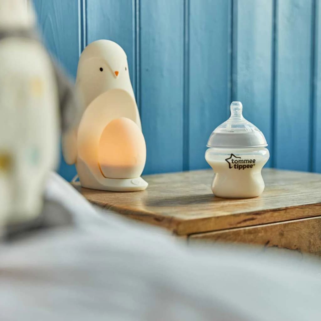 Tommee Tippee Dziecięca lampka nocna Penguin, 2-w-1, akumulatorowa