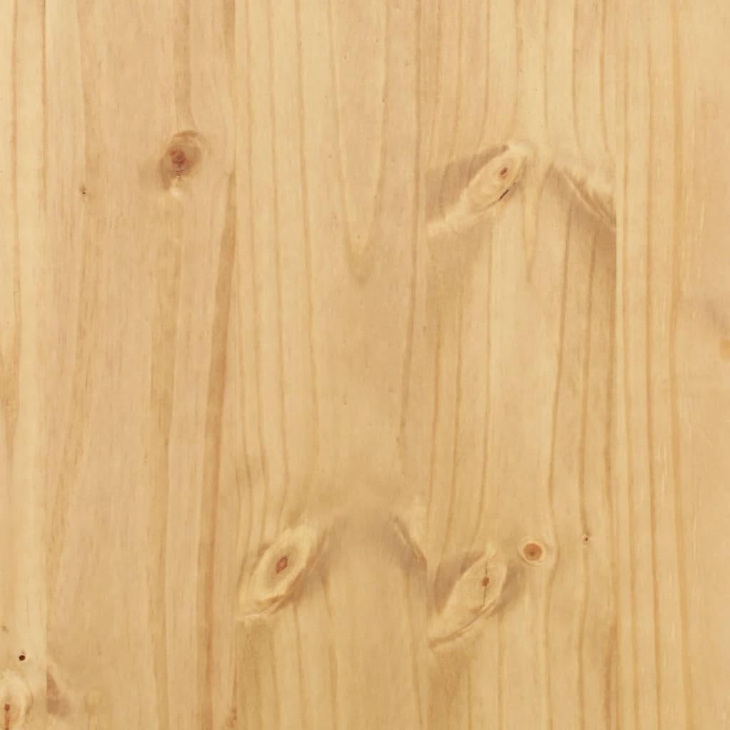 vidaXL Toaletka Corona, 110x50x75 cm, lite drewno sosnowe