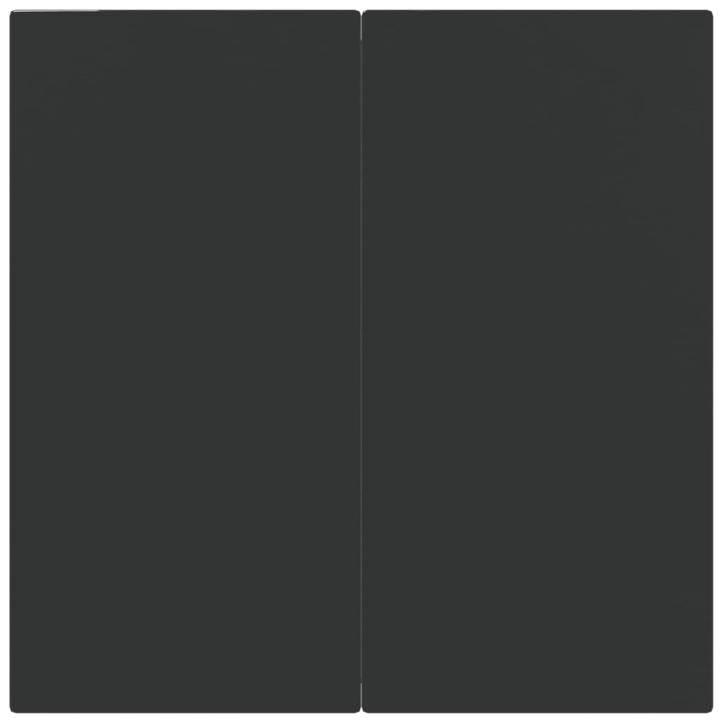 vidaXL 5-częściowy zestaw mebli ogrodowych, czarny, polirattan