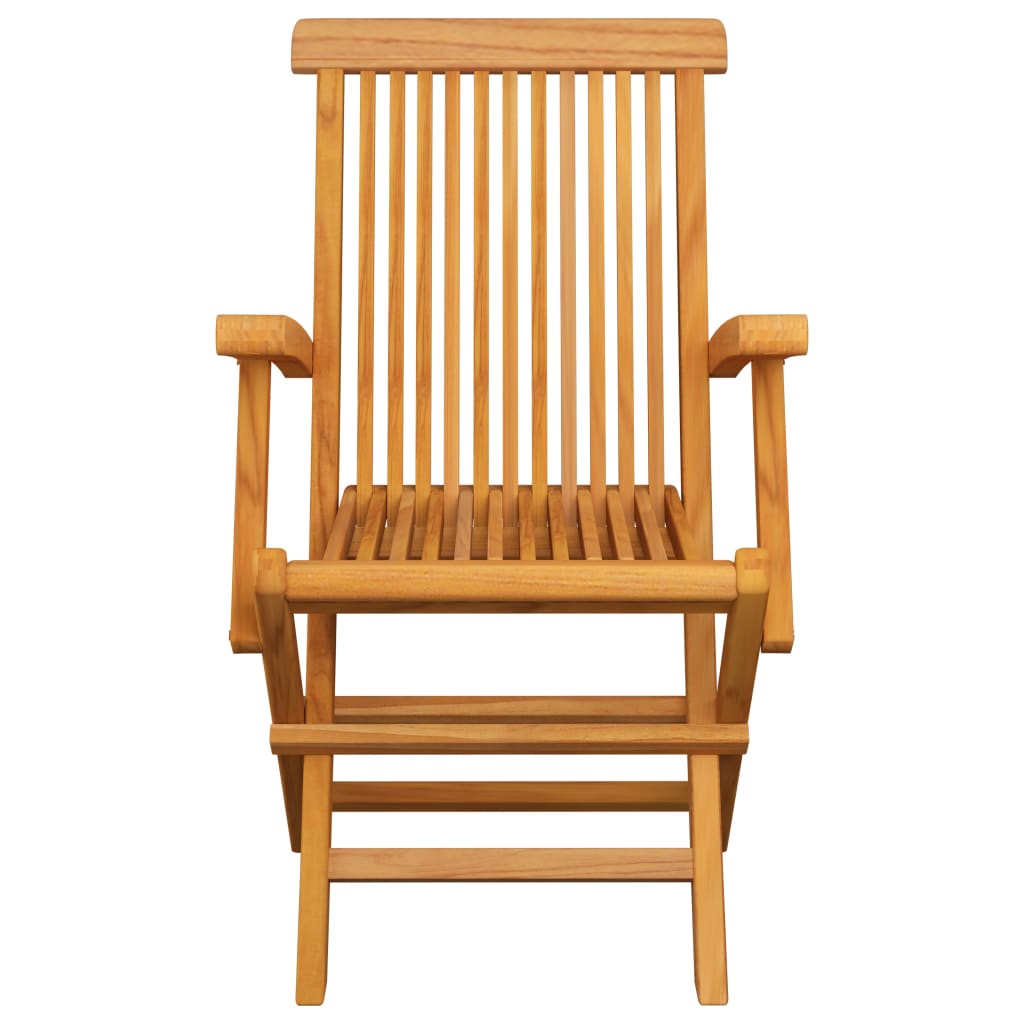 vidaXL Krzesła ogrodowe, antracytowe poduszki, 6 szt., drewno tekowe