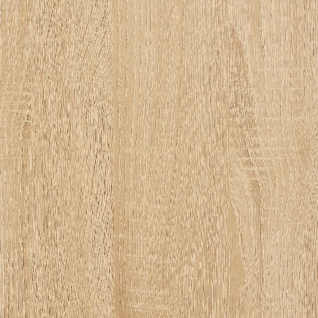 vidaXL Komoda, dąb sonoma, 69,5x34x90 cm, materiał drewnopochodny