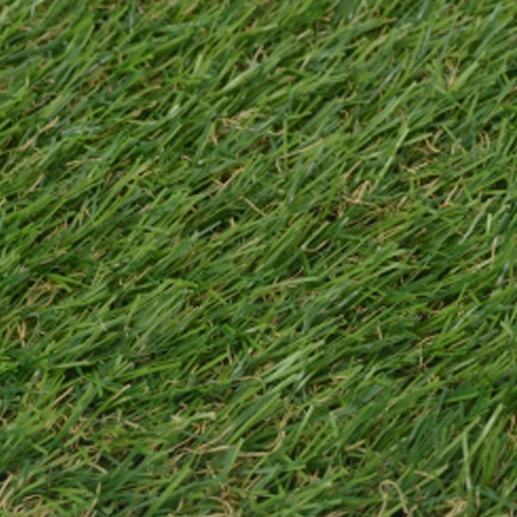 vidaXL Sztuczny trawnik, 1x5 m, 20 mm, zielony