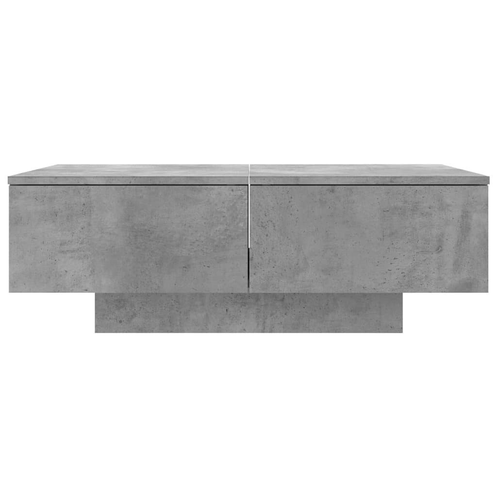 vidaXL Stolik kawowy, szarość betonu, 90x60x31 cm, płyta wiórowa