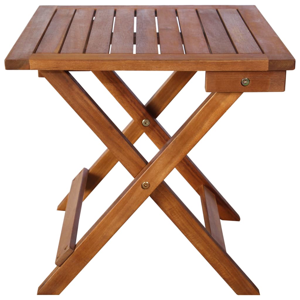 vidaXL 3-częściowy zestaw leżaków ze stolikiem, lite drewno akacjowe