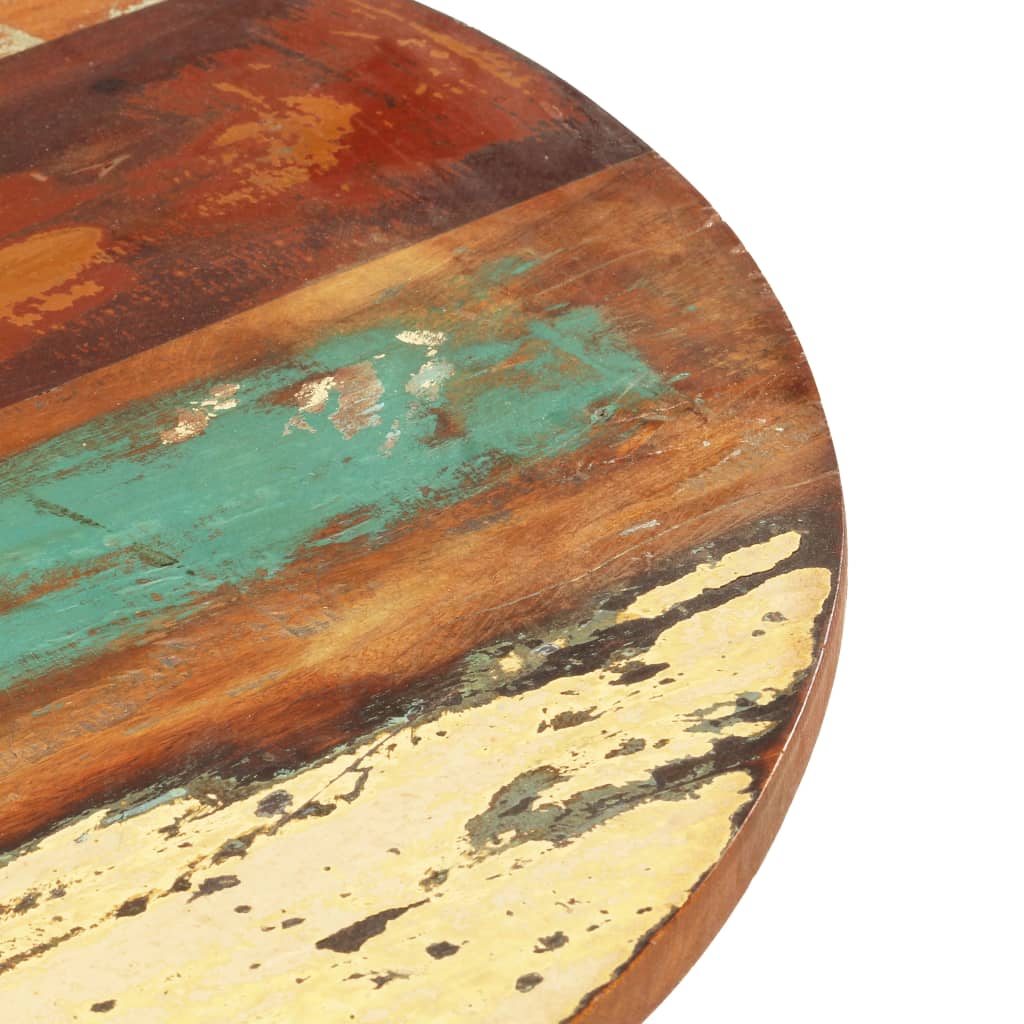 vidaXL Okrągły blat stołu, 50 cm, 15-16 mm, lite drewno odzyskane