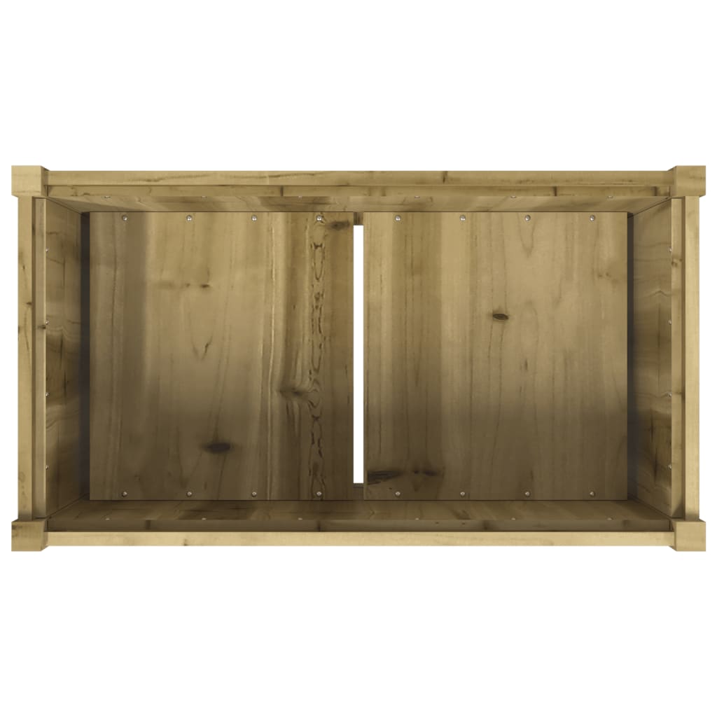 vidaXL Donica ogrodowa, 90x50x70 cm, impregnowane drewno sosnowe