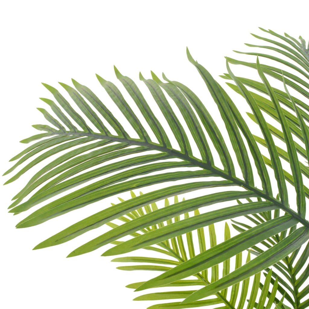 vidaXL Sztuczna palma z doniczką, zielony, 120 cm